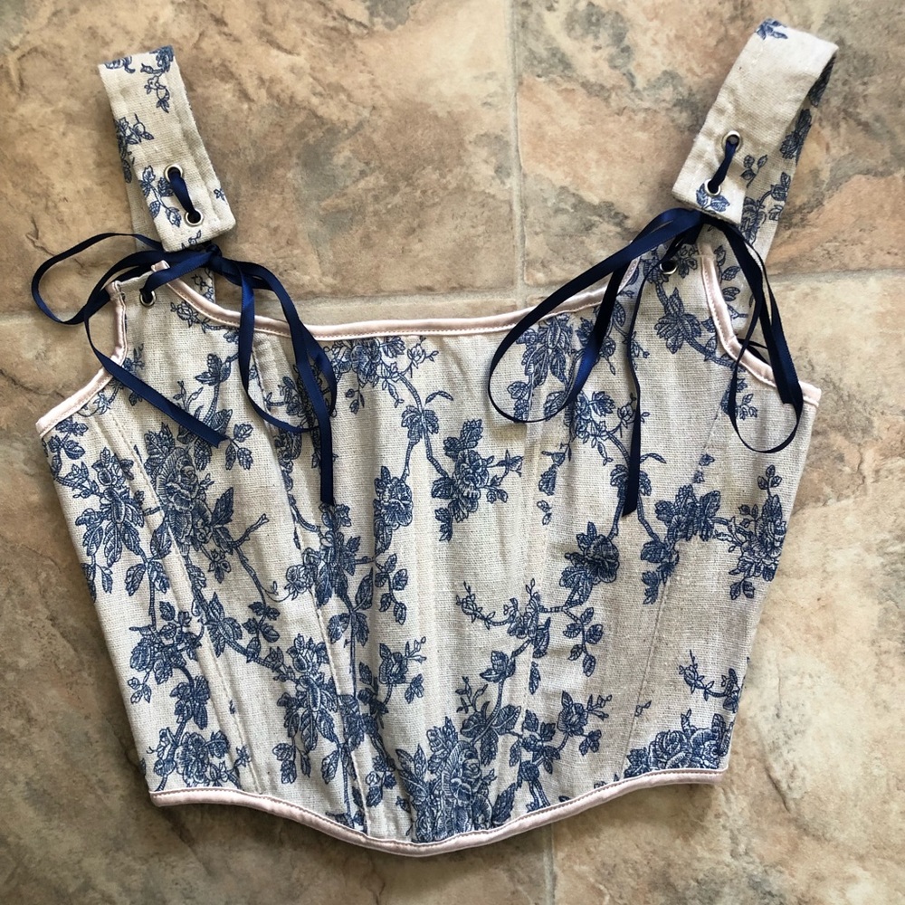 Floral Corset Top - S